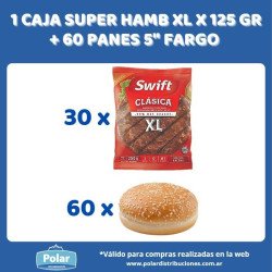 1 CAJA SUPER HAMB SWIFT XL...