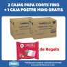 2 CAJAS PAPA STEAKHOUSE + 1 CAJA POSTRE MIXO GRATIS