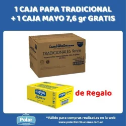 1 CAJA PAPA TRADICIONAL 15...