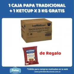 1 CAJA PAPA TRADICIONAL 15...