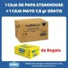 1 CAJA DE PAPA STEAKHOUSE + 1 CAJA MAYO 7,6 gr GRATIS