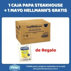 1 CAJA PAPA STEAKHOUSE + 1...