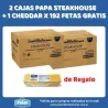 2 CAJAS PAPA STEACKHOUSE + 1 CHEDDAR X 192 FETAS