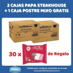 2 CAJAS PAPA STEAKHOUSE +...