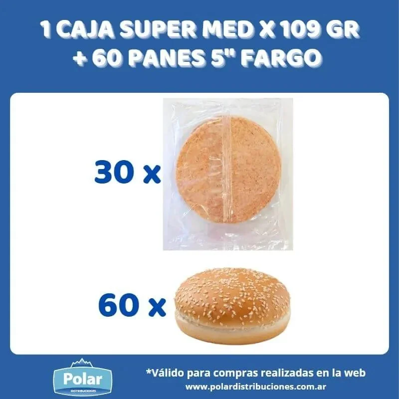 1 CAJA SUPER MED SWIFT 109 GR + 60 PANES FARGO