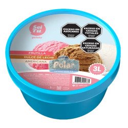 Balde Helado Americana,...