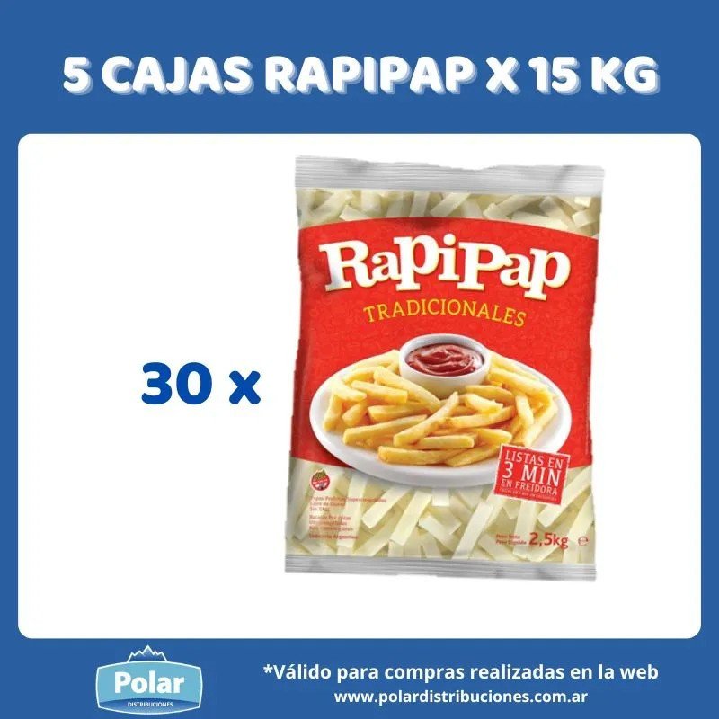 PACK 5 CAJAS RAPIPAP