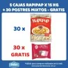 5 CAJAS RAPIPAP + 30 MIXTOS GRATIS