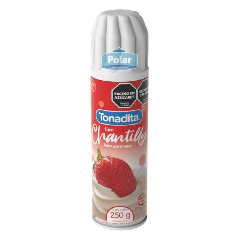 Crema Chantilly en Aerosol x 250 gr
