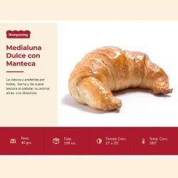 Gran Medialuna Dulce 50 gr Bompaning