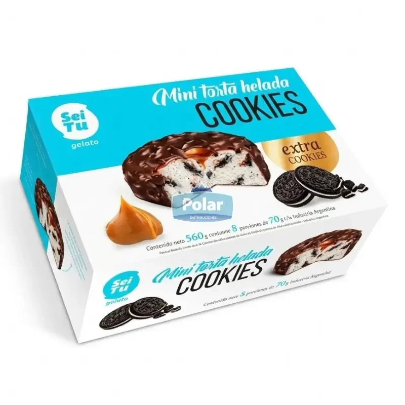 Mini Torta Helada Americana Cookies x 8 un
