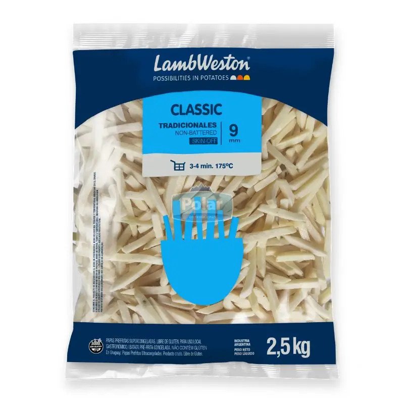 Bastón Tradicional 2.5 kg Lamb Weston