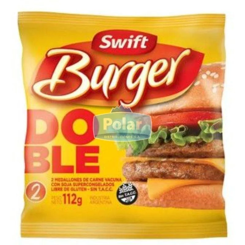 Medallón Doble Burger 2 x 56 Gr