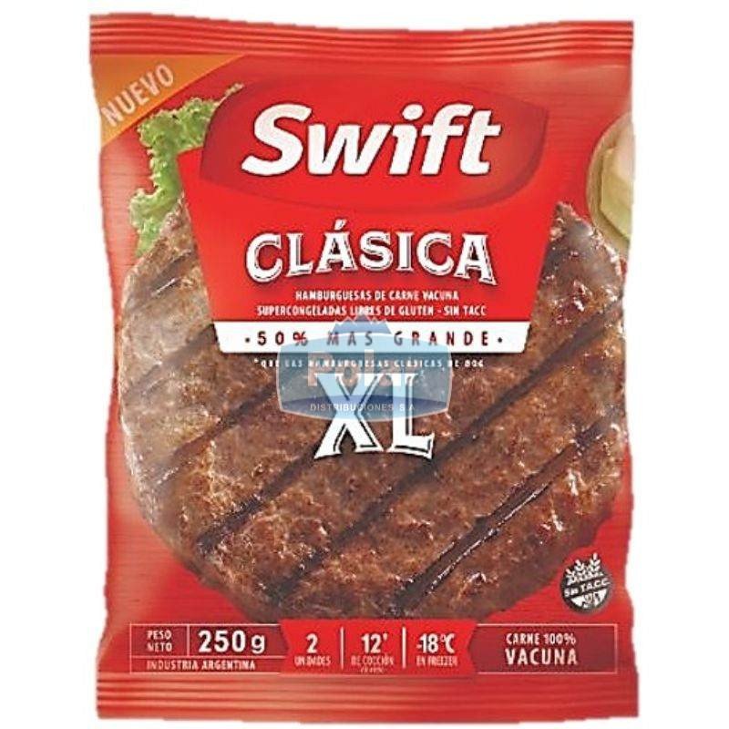 Super Hamburguesa XL 2 x 125 gr Swift