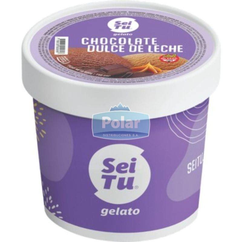 Pote Chocolate Dulce de Leche 750 cc