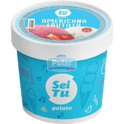 Pote Americana Frutilla 750 cc