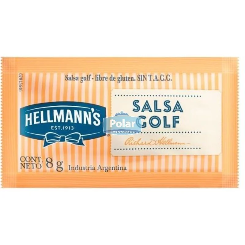 Salsa Golf 196 u x 8 gr Hellmanns